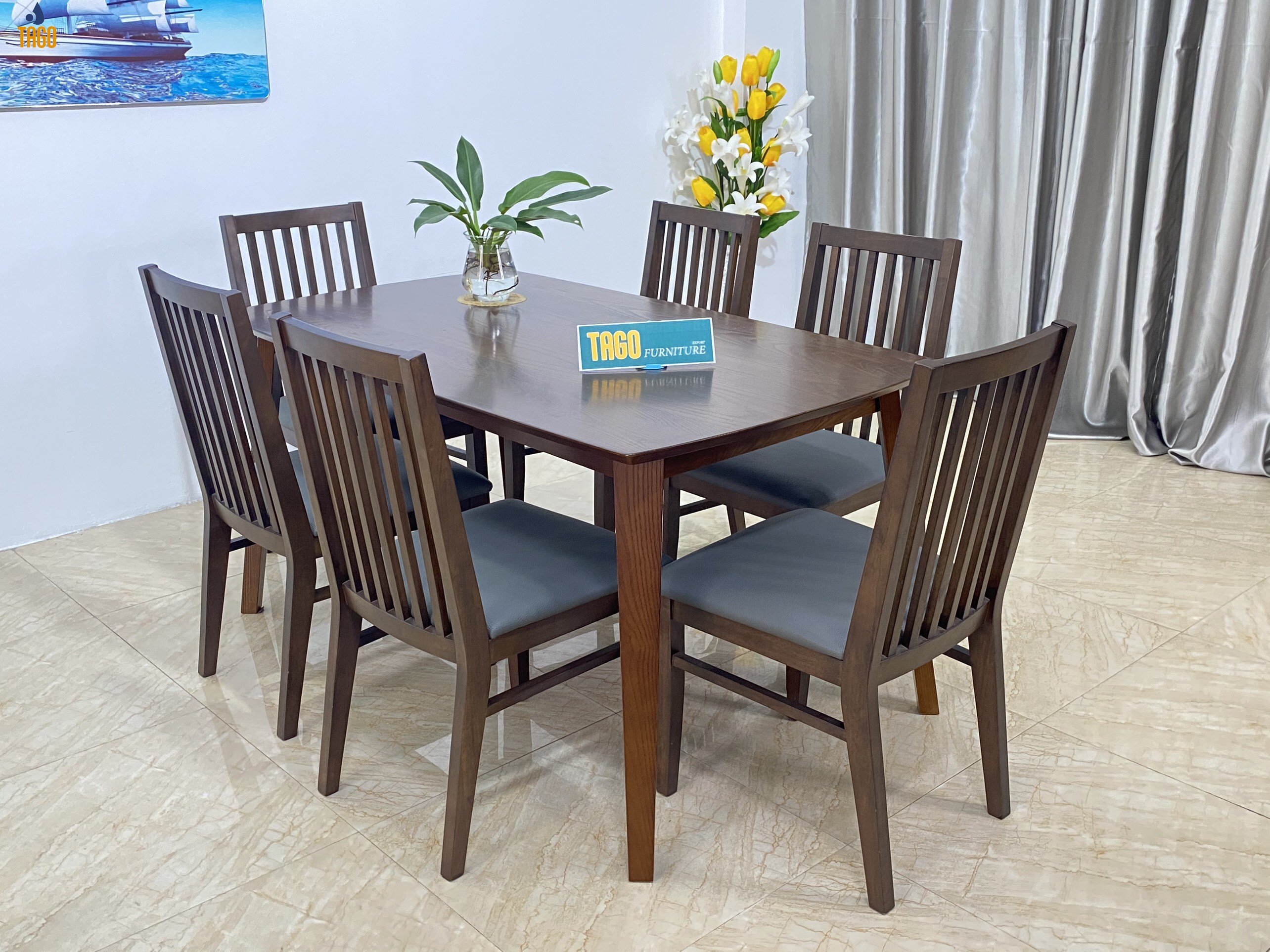 BỘ DINING 1.4m DIN1.4.6C